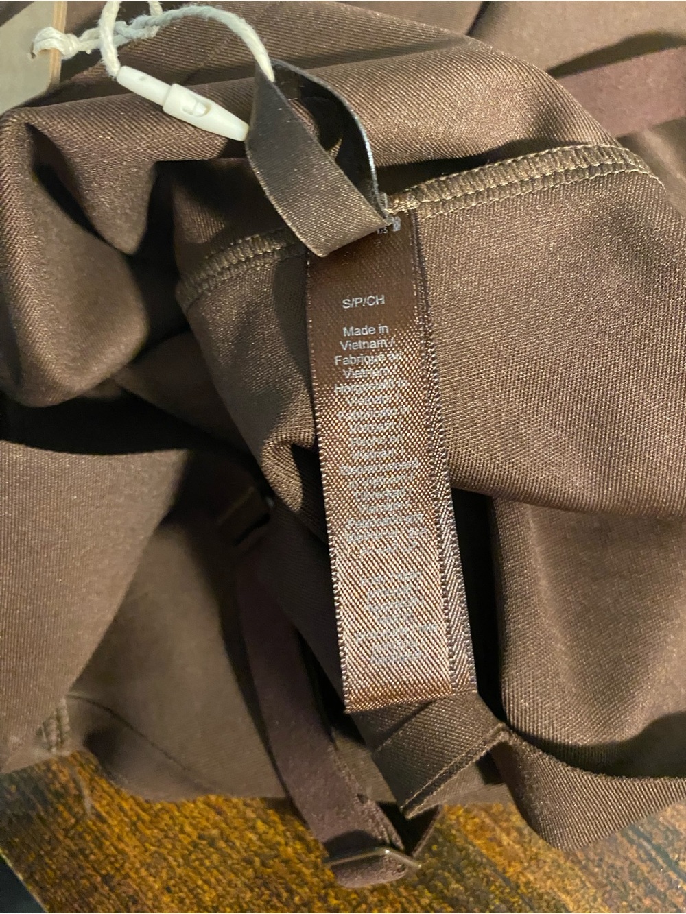 NWT SKIMS Plunge Bodysuit in Cocoa - Picture 6 of 6